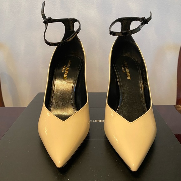 Yves Saint Laurent Shoes - BRAND NEW YSL LATTE AMBER HEEL size: 38.5